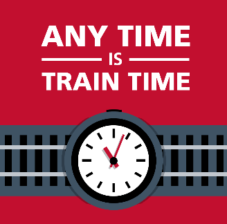 Any time is train time image